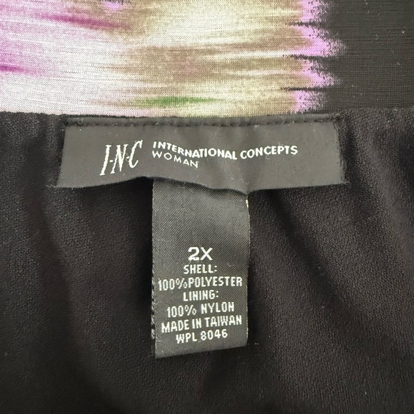 INC International Concepts Floral Print Skirt - Picture 3 of 9
